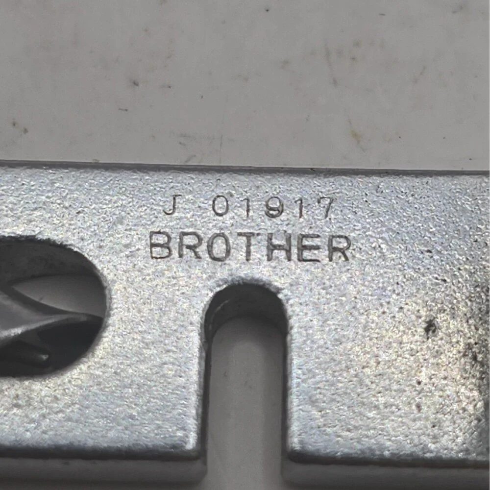 Vintage Brother Low Shank Narrow Rolled Hemmer Presser Foot J-01917 1/8